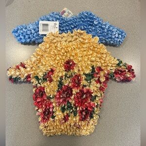 Pineapple apparel popcorn Y2K style short sleeve top NWT OS